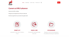 Desktop Screenshot of jobs.nrjlebanon.com