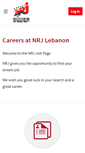 Mobile Screenshot of jobs.nrjlebanon.com